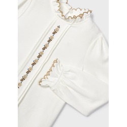Blusa punto bordado niña mayoral