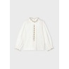 Blusa punto bordado niña mayoral