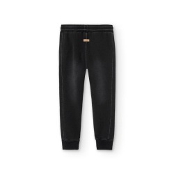 Pantalón felpa denim de niño Boboli