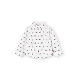 Camisa popelín de niño Boboli