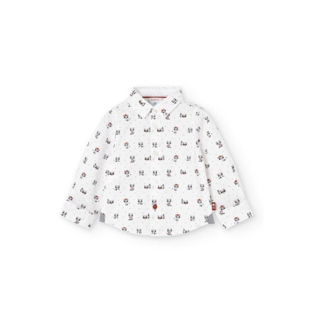 Camisa popelín de niño Boboli