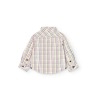 Camisa popelín cuadros de niño Boboli