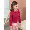 Rebeca tricot bordado flores Abel&Lula