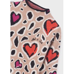Conjunto pantalon largo corazones Abel&Lula