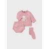 Conjunto jersey tricot y leotardo bebe niña Mayoral
