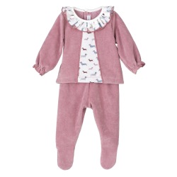 Conjunto bebe polaina...