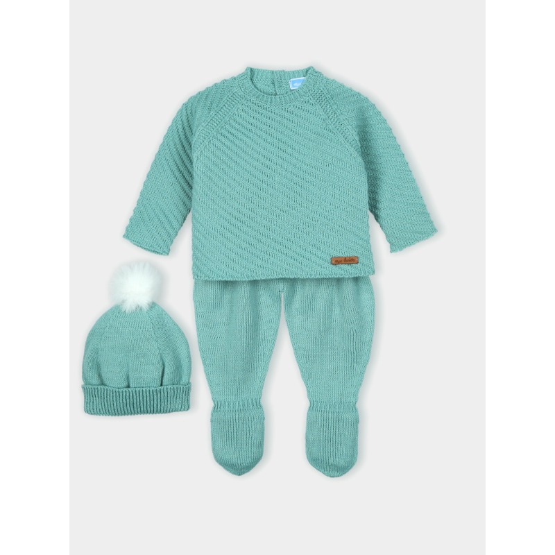 Conjunto bebe 3 piezas "Ternura" mac Ilusión