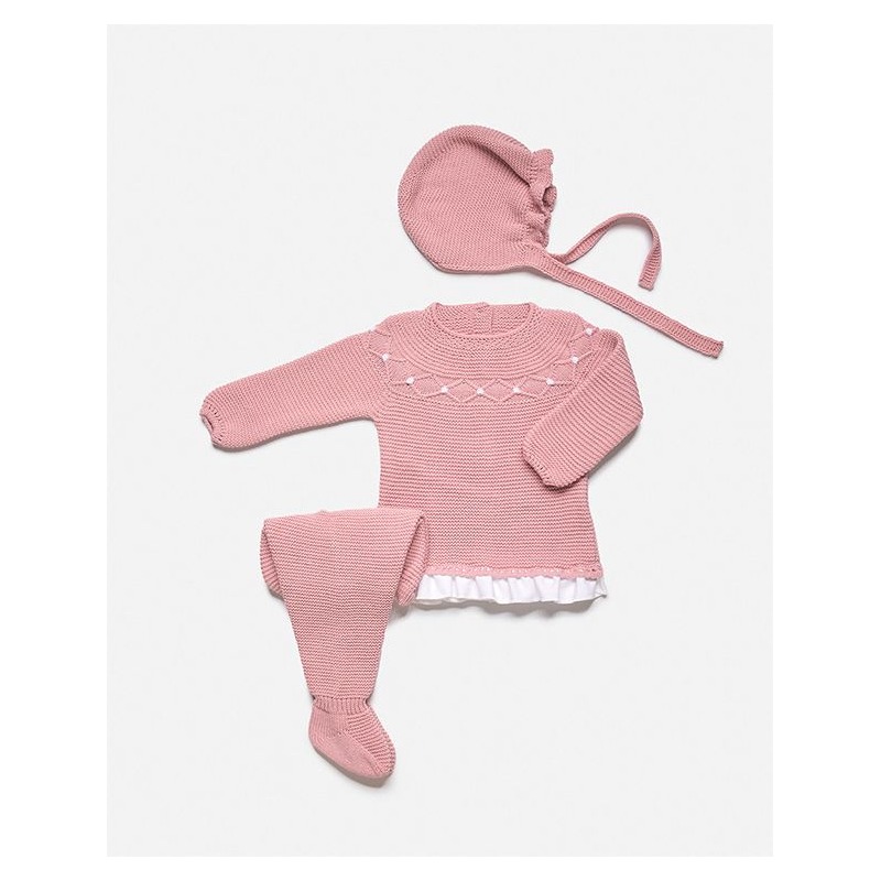 Conjunto bebe 3 piezas Juliana