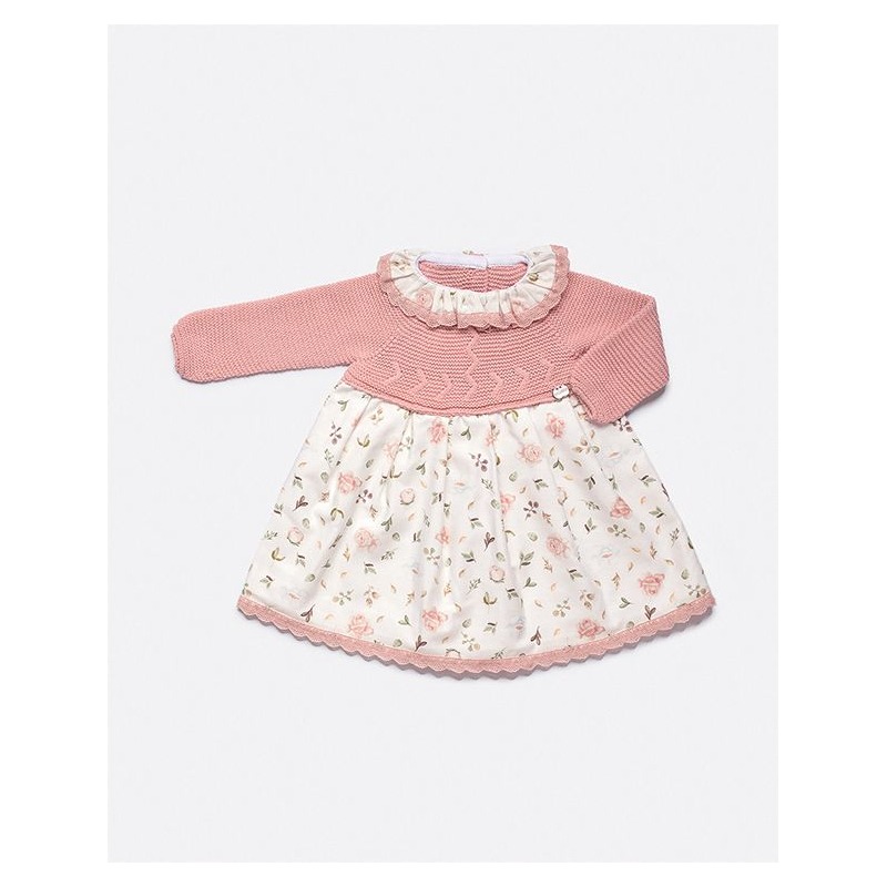 Vestido bebe combinado Juliana