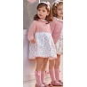 Vestido bebe combinado Juliana