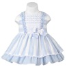 Vestido rayas bebe niña