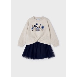 Conjunto 2 piezas falda tul...