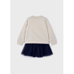 Conjunto 2 piezas falda tul niña Mayoral