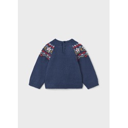 Jersey cenefa jacquard bebé niña Mayoral