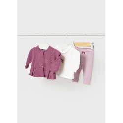 Conjunto 3 piezas tricot...