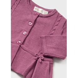 Conjunto 3 piezas tricot bebe niña Mayoral