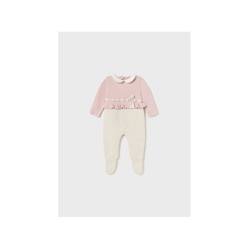 Pelele tricot Better Cotton bebe niña Mayoral