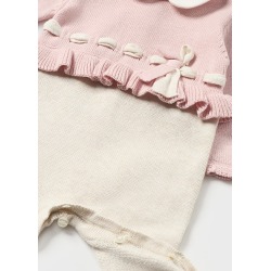 Pelele tricot Better Cotton bebe niña Mayoral