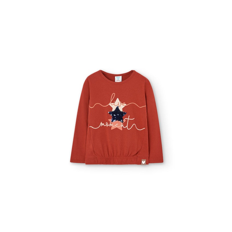 Camiseta punto "estrellas" de niña Boboli