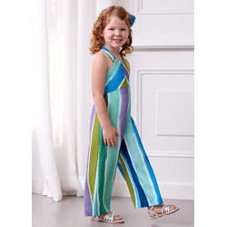 Mono saten rayas multicolor Abel&Lula