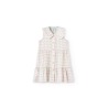 Vestido viscosa cuadros niña Boboli