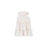 Vestido viscosa cuadros niña Boboli