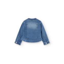 Cazadora denim punto niña Boboli