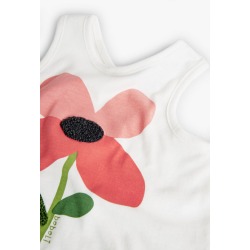 Camiseta punto cruzada niña Boboli