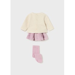 Conjunto 3 piezas bebe niña Mayoral