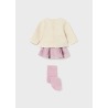 Conjunto 3 piezas bebe niña Mayoral