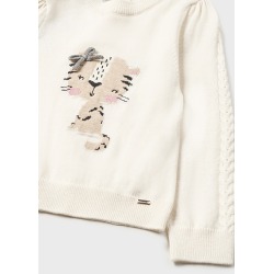 Jersey jacquard bebe niña mayoral