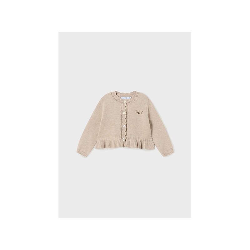 Rebeca tricot volante bebé Mayoral