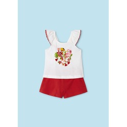 Conjunto short niña mayoral