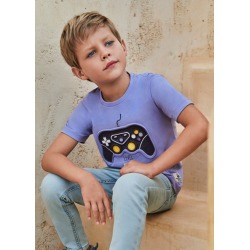 Camiseta m/c embossed niño...