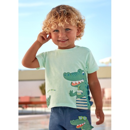 Camiseta m/c play bebe niño mayoral