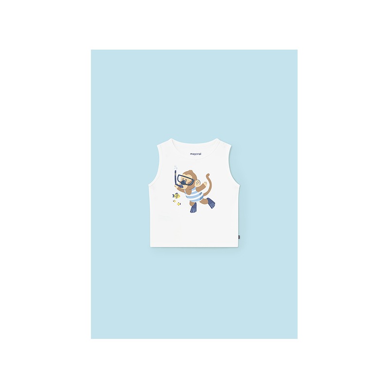 Camiseta tirantes summer play bebe niño mayoral