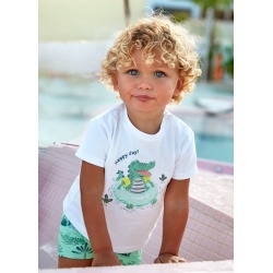 Conjunto banador camiseta bebe nino mayoral
