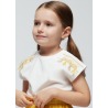 Camiseta m/c bordados niña mayoral
