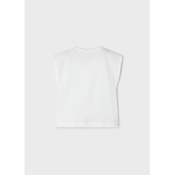 Camiseta m/c bordados niña mayoral