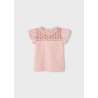 Camiseta m/c guipur niña mayoral