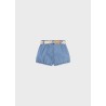 Pantalón corto denim niña mayoral