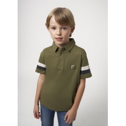 Polo m/c print mangas chico...