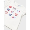 Camiseta m/c con diadema bebe niña mayoral