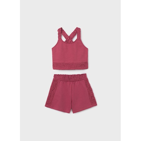Conjunto short bandas chica mayoral