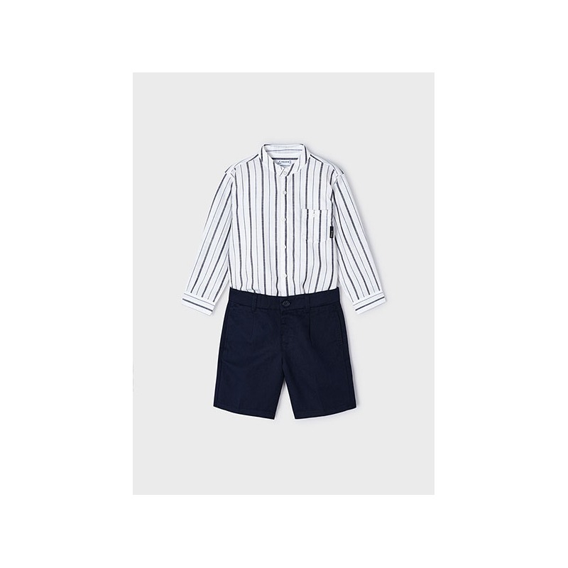 Conjunto bermuda camisa mao niño mayoral