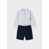 Conjunto bermuda camisa mao niño mayoral