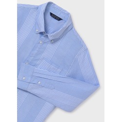 Camisa m/l rayas oxford chico mayoral