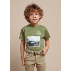 Camiseta m/c coche wild jungle niño mayoral
