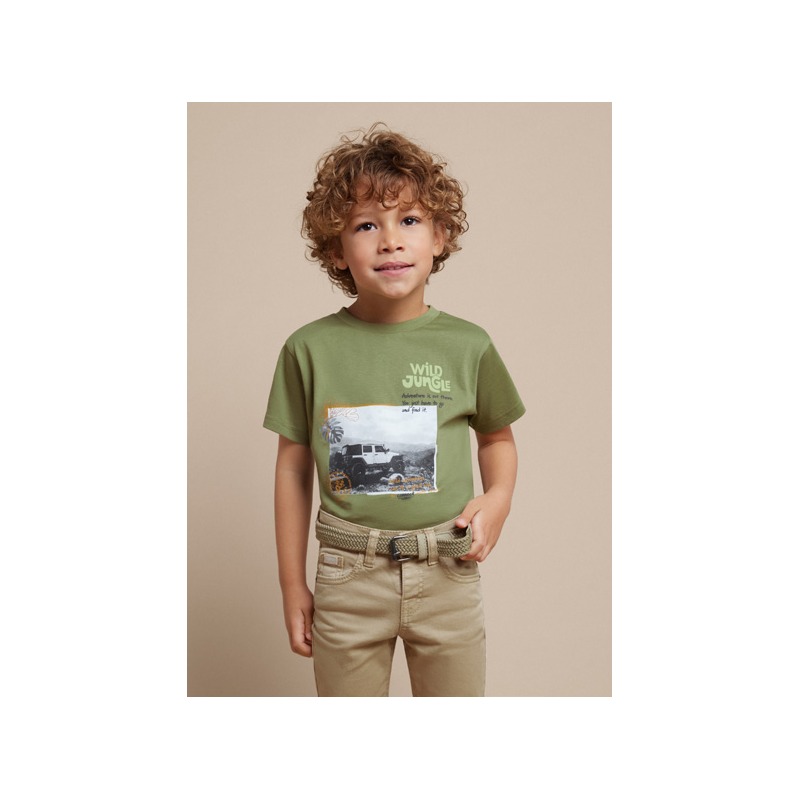 Camiseta m/c coche wild jungle niño mayoral