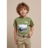 Camiseta m/c coche wild jungle niño mayoral